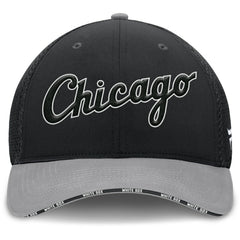 Chicago White Sox Pennant Flex Hat Black/Gray