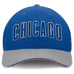 Chicago Cubs Pennant Flex Hat Royal/Gray