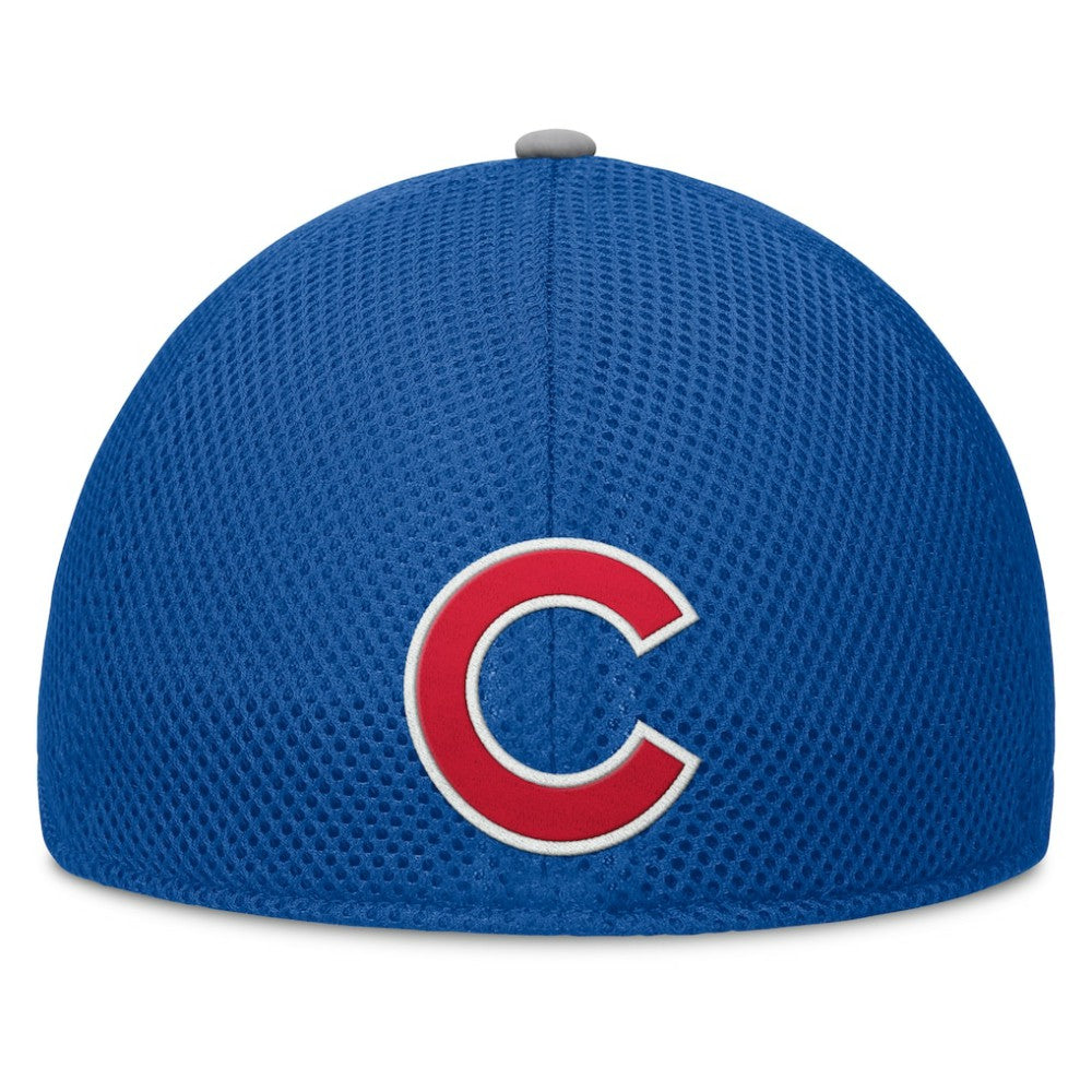 Chicago Cubs Pennant Flex Hat Royal/Gray