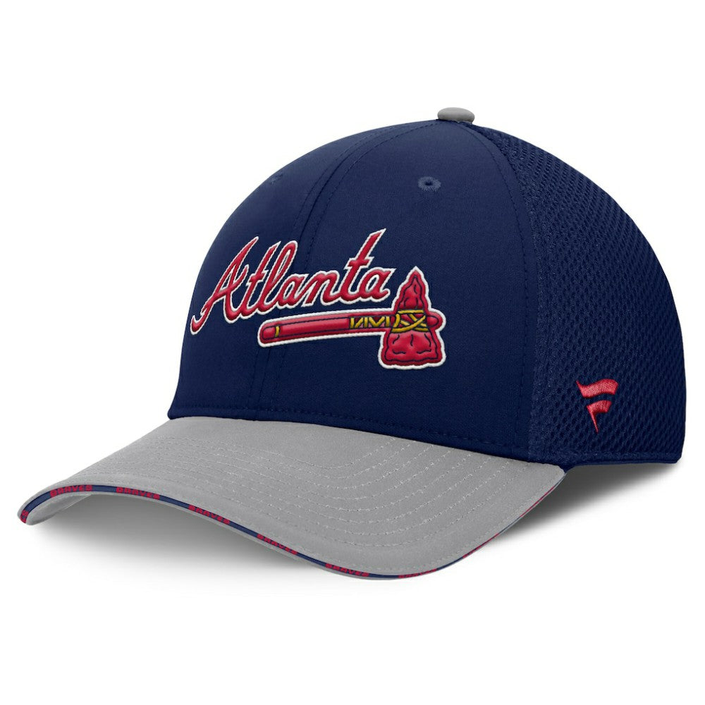 Atlanta Braves Pennant Flex Hat Navy/Gray