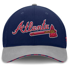 Atlanta Braves Pennant Flex Hat Navy/Gray