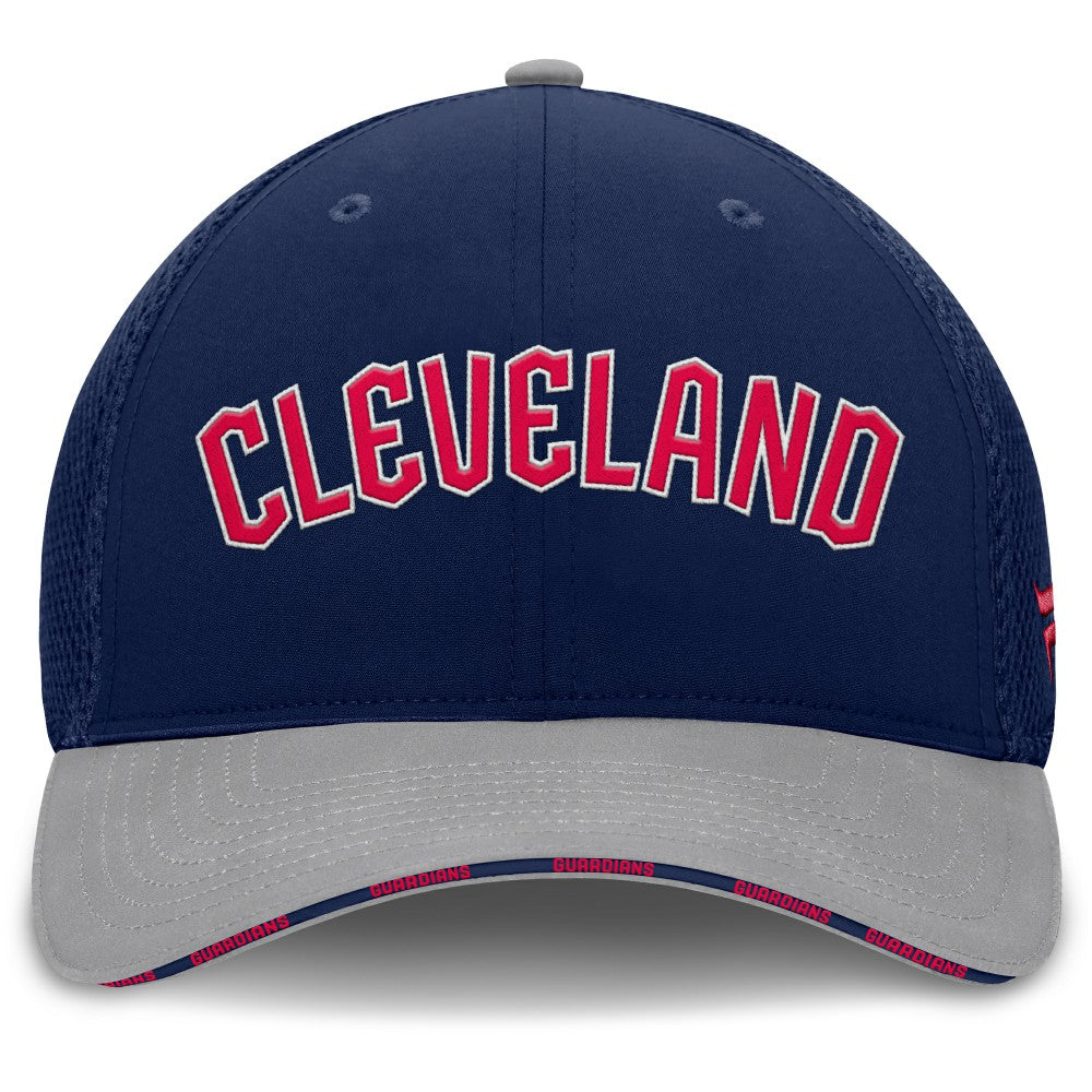 Cleveland Guardians Pennant Flex Hat Navy/Gray