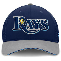 Tampa Bay Rays Pennant Flex Hat Navy/Gray