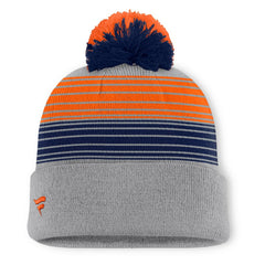 Houston Astros Balk Cuffed Knit Hat with Pom Gray