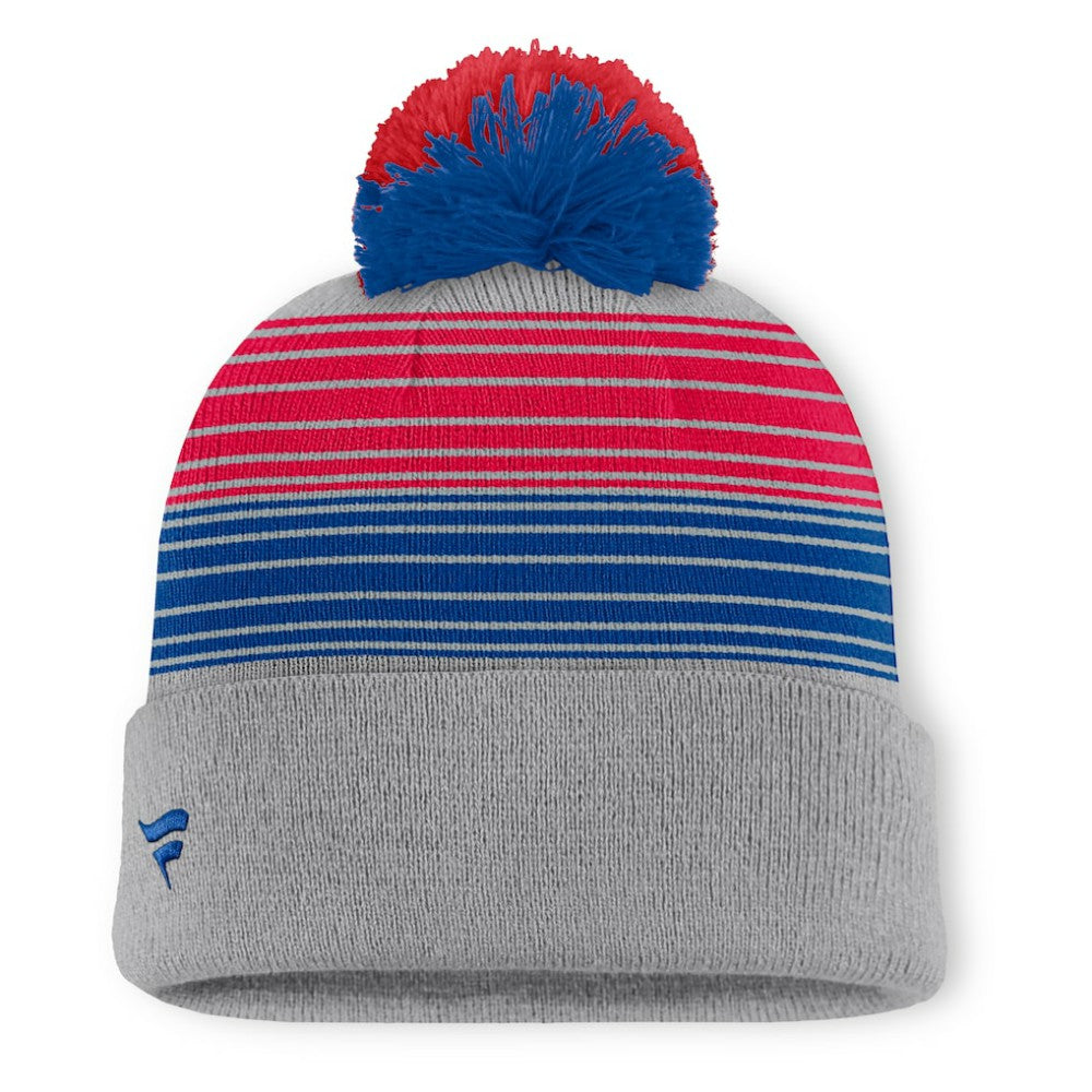 Philadelphia Phillies Balk Cuffed Knit Hat with Pom Gray