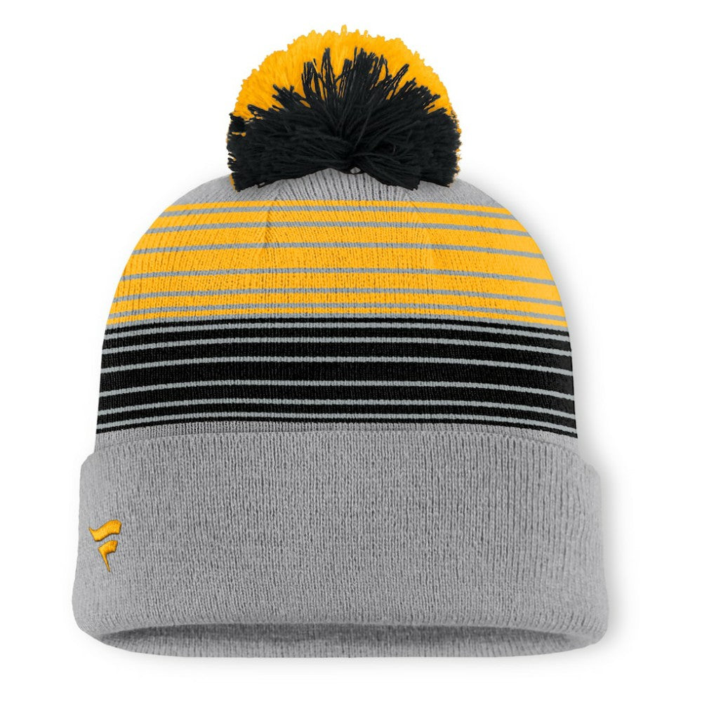 Pittsburgh Pirates Balk Cuffed Knit Hat with Pom Gray