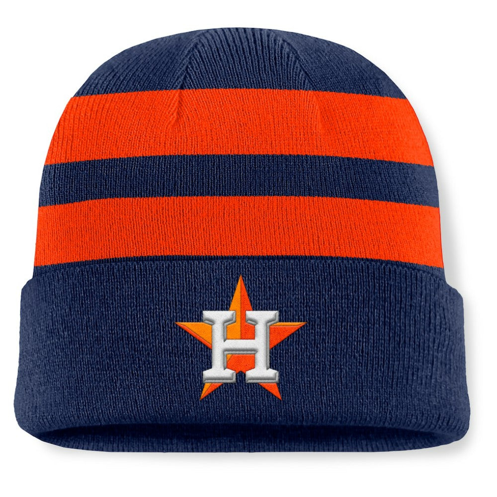 Houston Astros Baseline Cuffed Knit Hat Navy