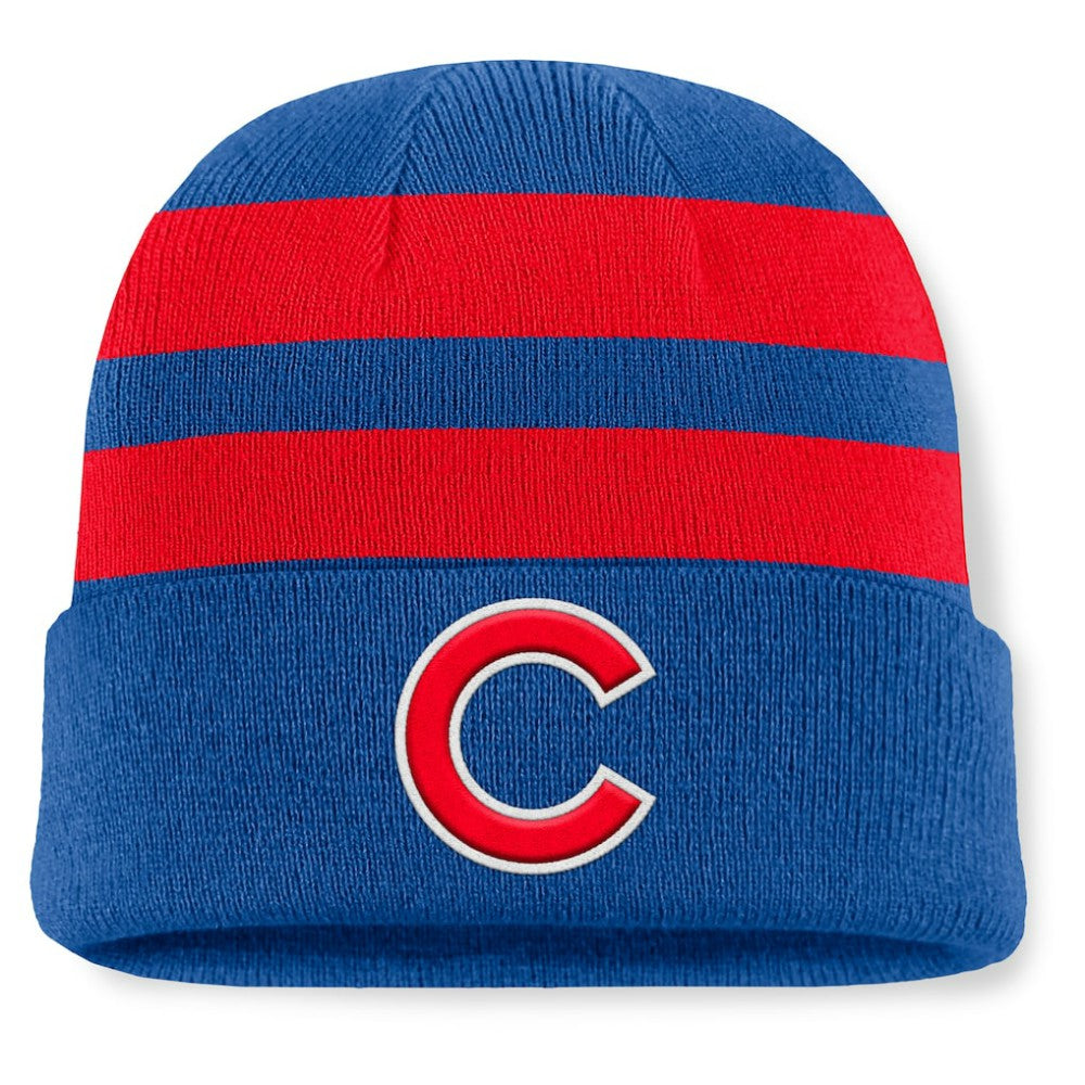 Chicago Cubs Baseline Cuffed Knit Hat Royal