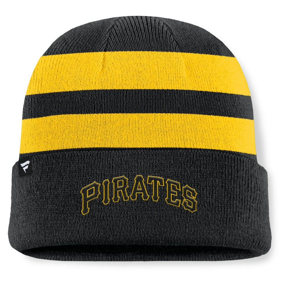 Pittsburgh Pirates Baseline Cuffed Knit Hat Black