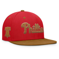 Philadelphia Phillies Splinter Fitted Hat Red/Tan