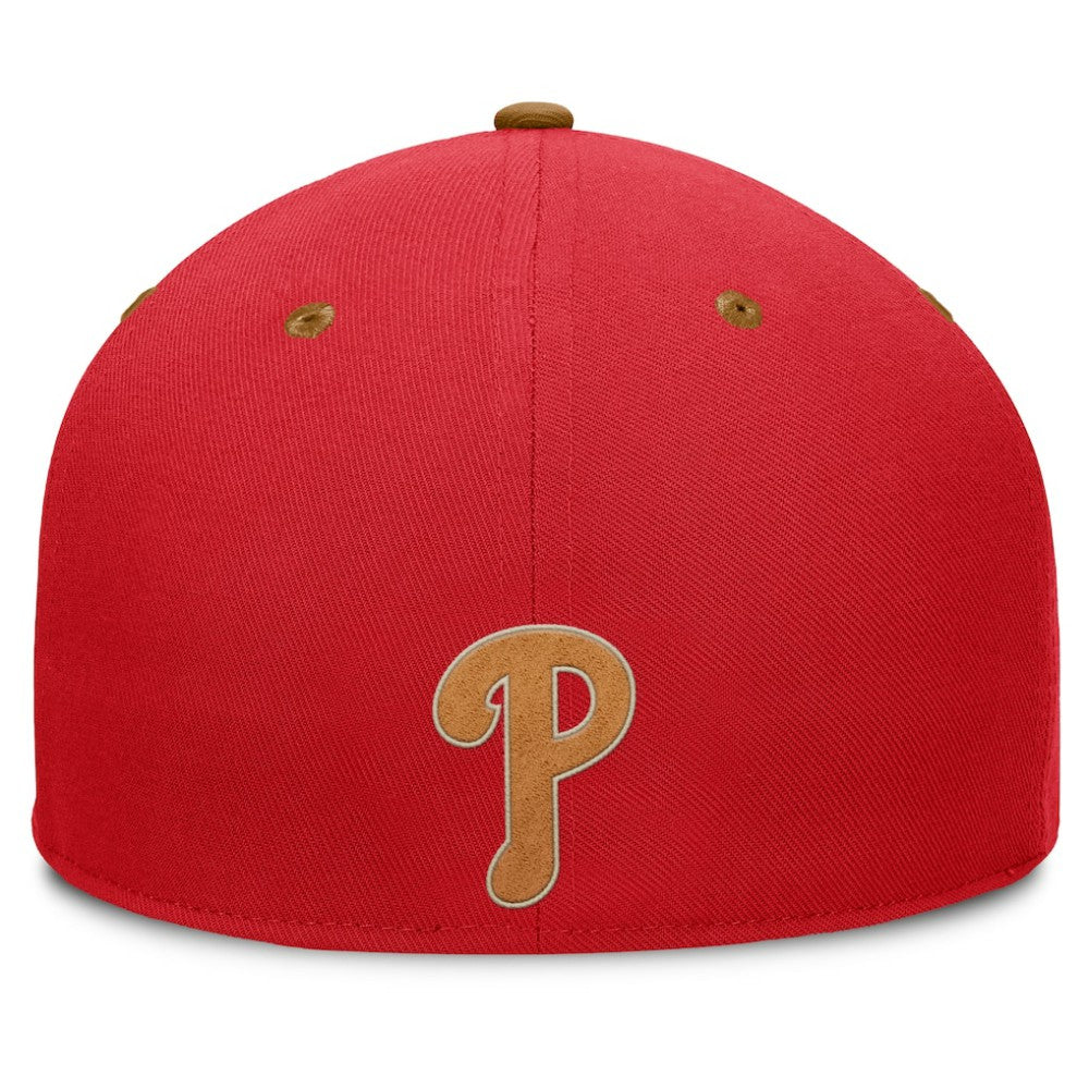 Philadelphia Phillies Splinter Fitted Hat Red/Tan