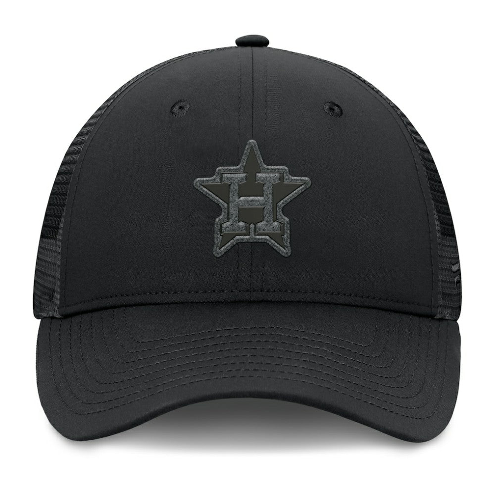 Houston Astros Launch Adjustable Trucker Hat Black