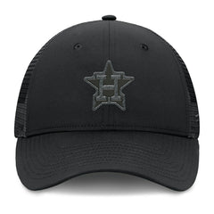 Houston Astros Launch Adjustable Trucker Hat Black