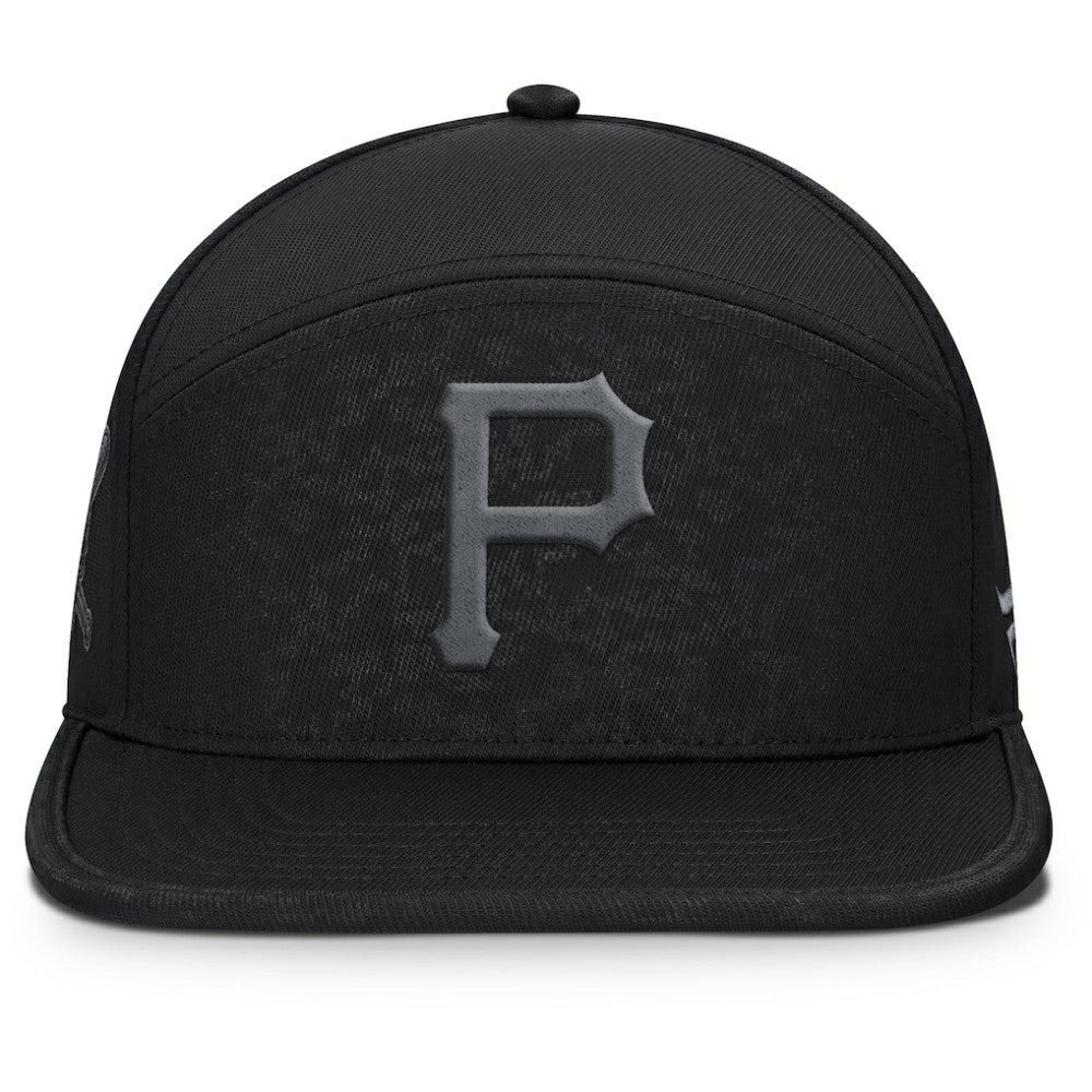 Pittsburgh Pirates Platoon Snapback Hat Black