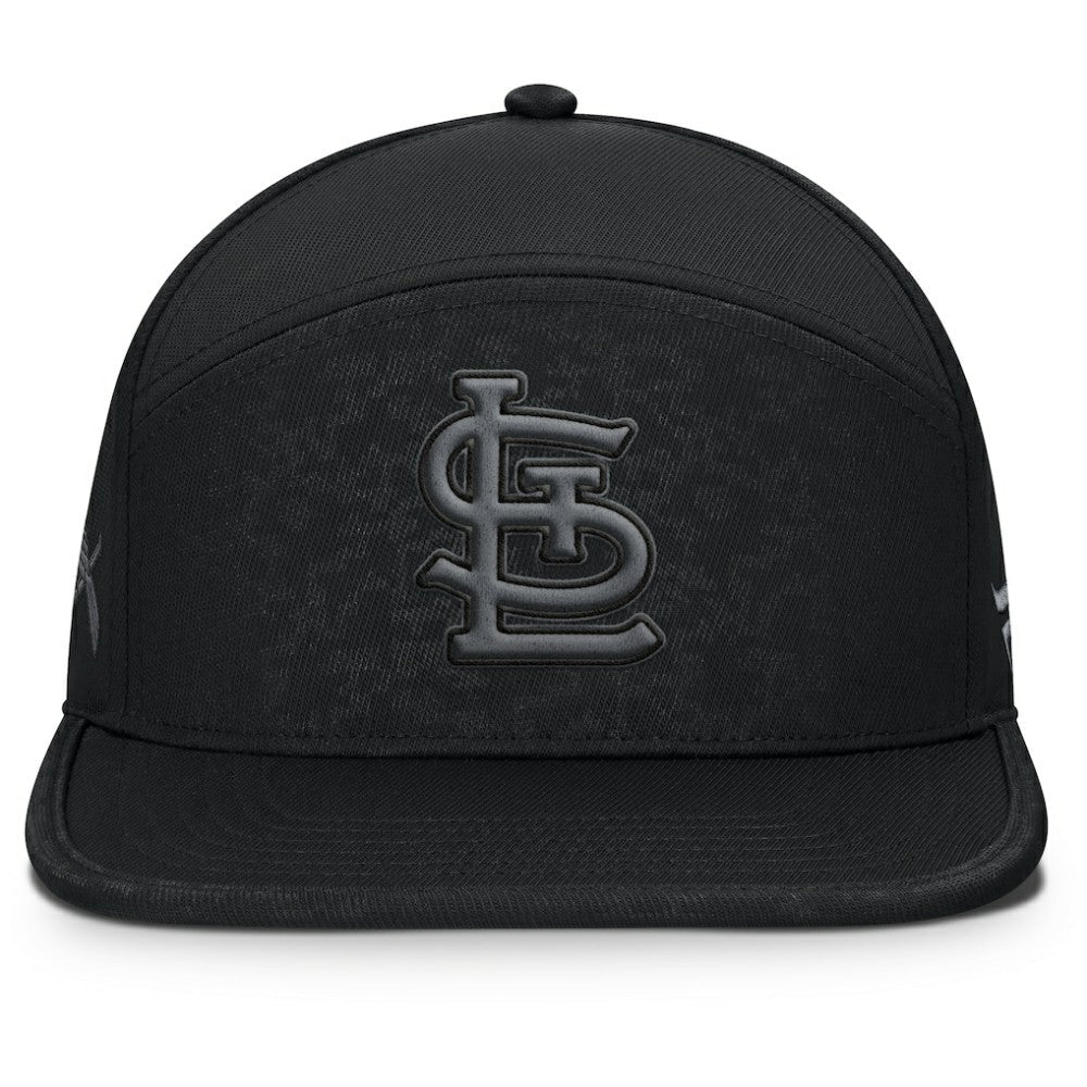 St. Louis Cardinals Platoon Snapback Hat Black