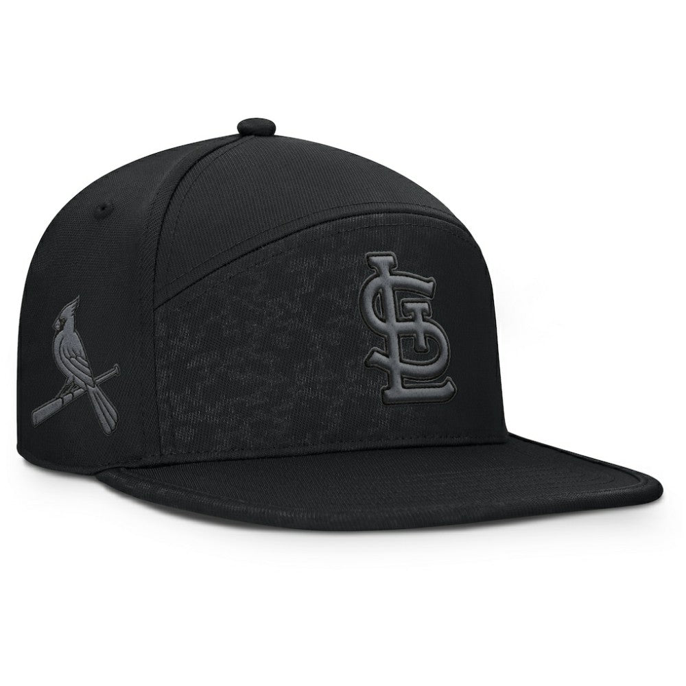 St. Louis Cardinals Platoon Snapback Hat Black