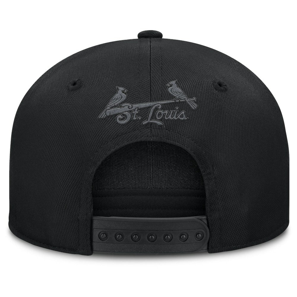 St. Louis Cardinals Platoon Snapback Hat Black