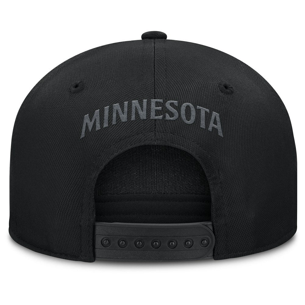 Minnesota Twins Platoon Adjustable Hat Black
