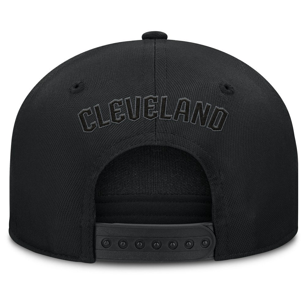 Cleveland Guardians Platoon Snapback Hat Black