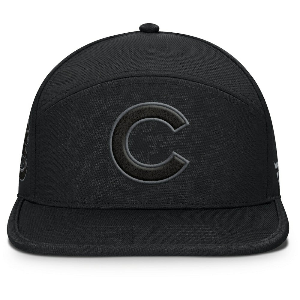 Chicago Cubs Platoon Snapback Hat Black