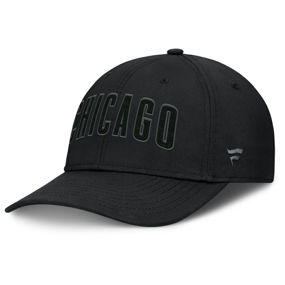 Chicago Cubs Overpower Flex Hat Black