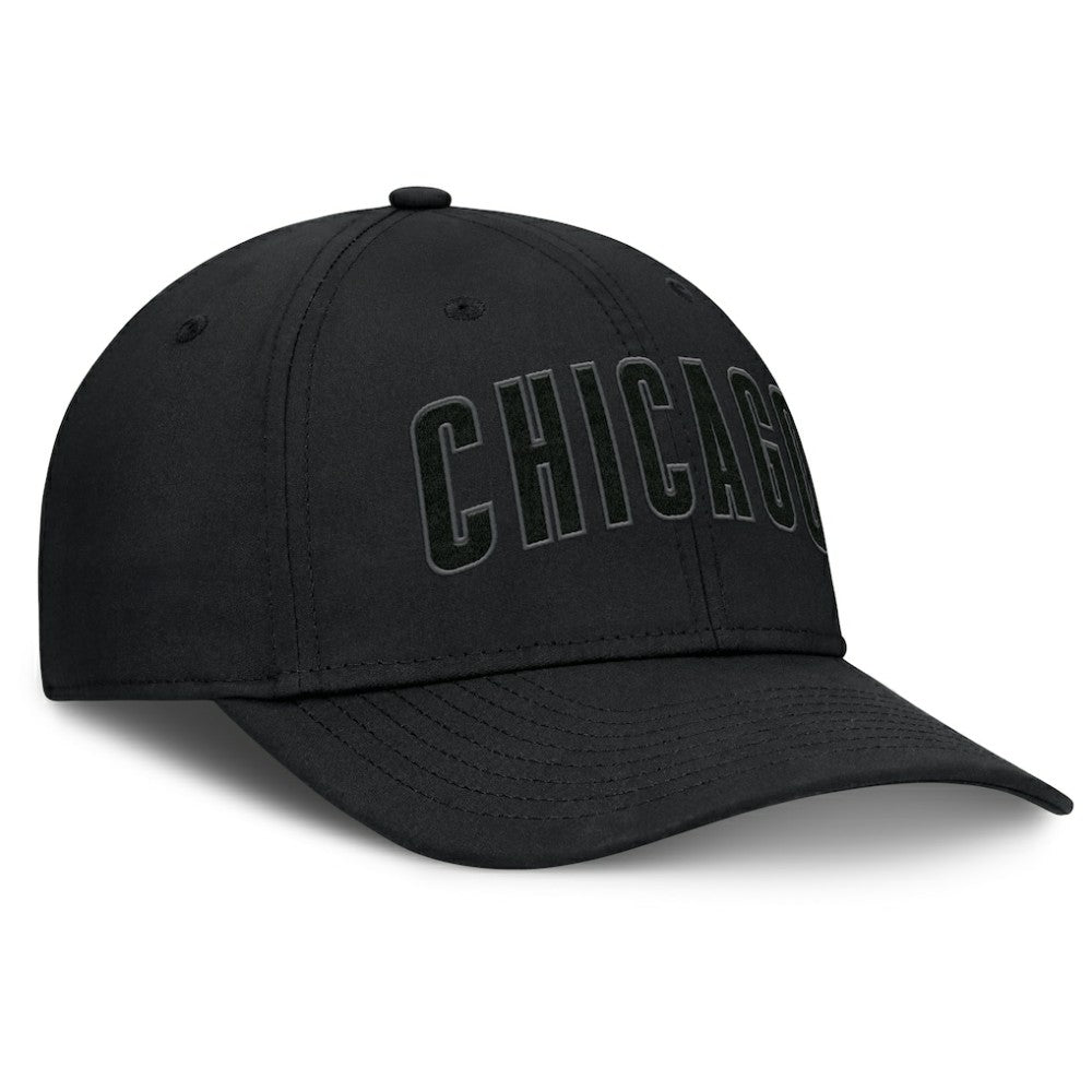 Chicago Cubs Overpower Flex Hat Black