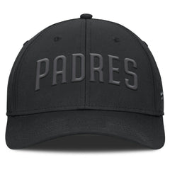 San Diego Padres Overpower Flex Hat Black