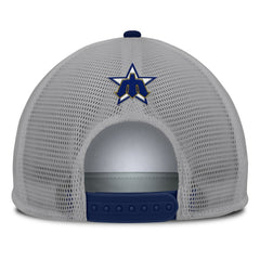 Seattle Mariners Cranked Foam Front Patch Trucker Adjustable Hat Gray/White