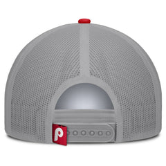 Philadelphia Phillies Designated A-Frame Foam Front Trucker Adjustable Hat White/Red