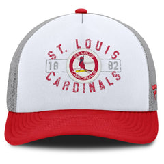 St. Louis Cardinals Designated A-Frame Foam Front Trucker Adjustable Hat White/Red