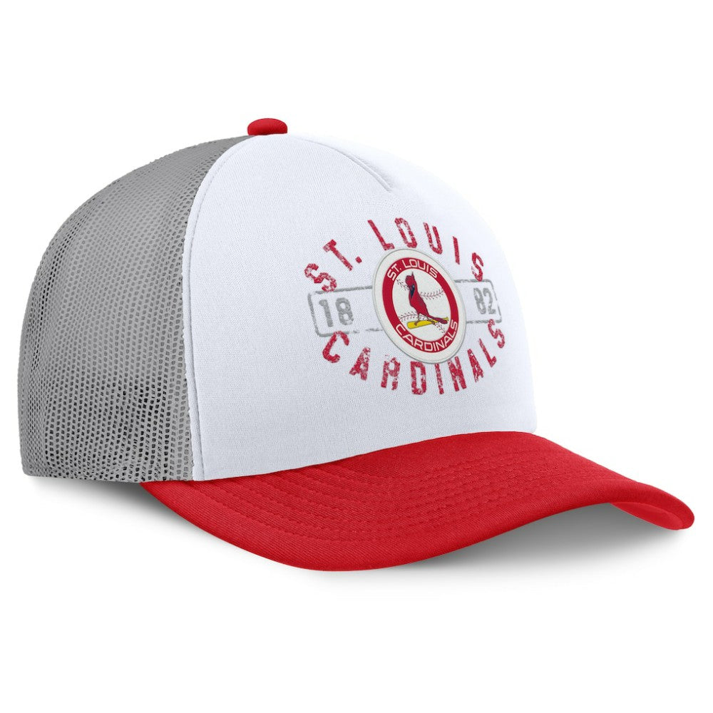 St. Louis Cardinals Designated A-Frame Foam Front Trucker Adjustable Hat White/Red