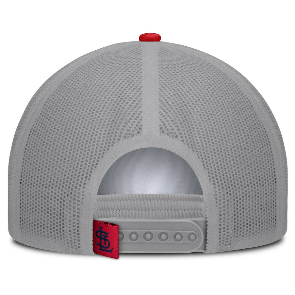 St. Louis Cardinals Designated A-Frame Foam Front Trucker Adjustable Hat White/Red