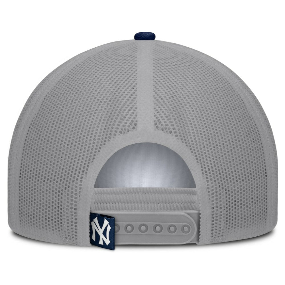 New York Yankees Designated A-Frame Foam Front Trucker Adjustable Hat White/Navy