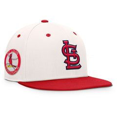 St. Louis Cardinals Unit Fitted Hat Cream/Red