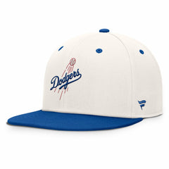Los Angeles Dodgers Unit Fitted Hat Cream/Royal