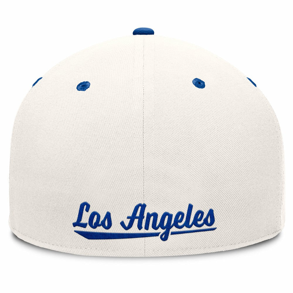 Los Angeles Dodgers Unit Fitted Hat Cream/Royal
