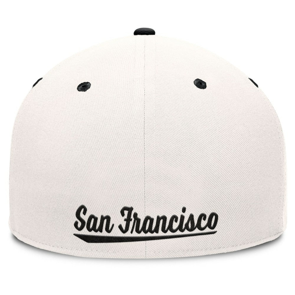 San Francisco Giants Unit Fitted Hat Cream/Black