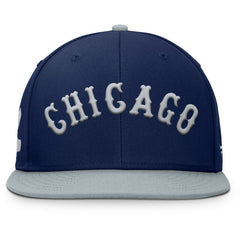 Chicago White Sox Yard Fitted Hat Navy/Gray