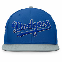 Los Angeles Dodgers Yard Fitted Hat Royal/Gray