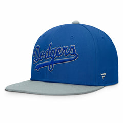 Los Angeles Dodgers Yard Fitted Hat Royal/Gray