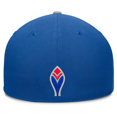 Atlanta Braves Yard Fitted Hat Royal/Gray
