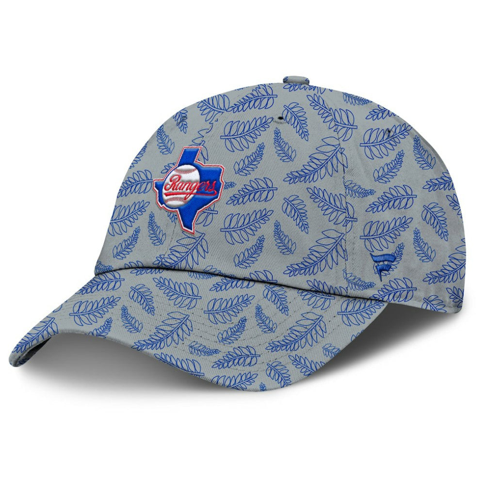 Texas Rangers Women's Cooperstown Collection Shift Adjustable Hat Gray
