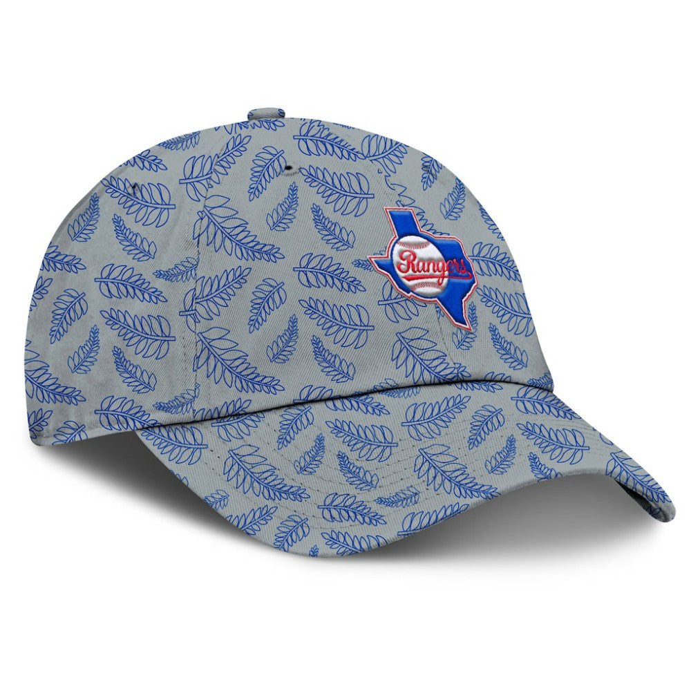 Texas Rangers Women's Cooperstown Collection Shift Adjustable Hat Gray