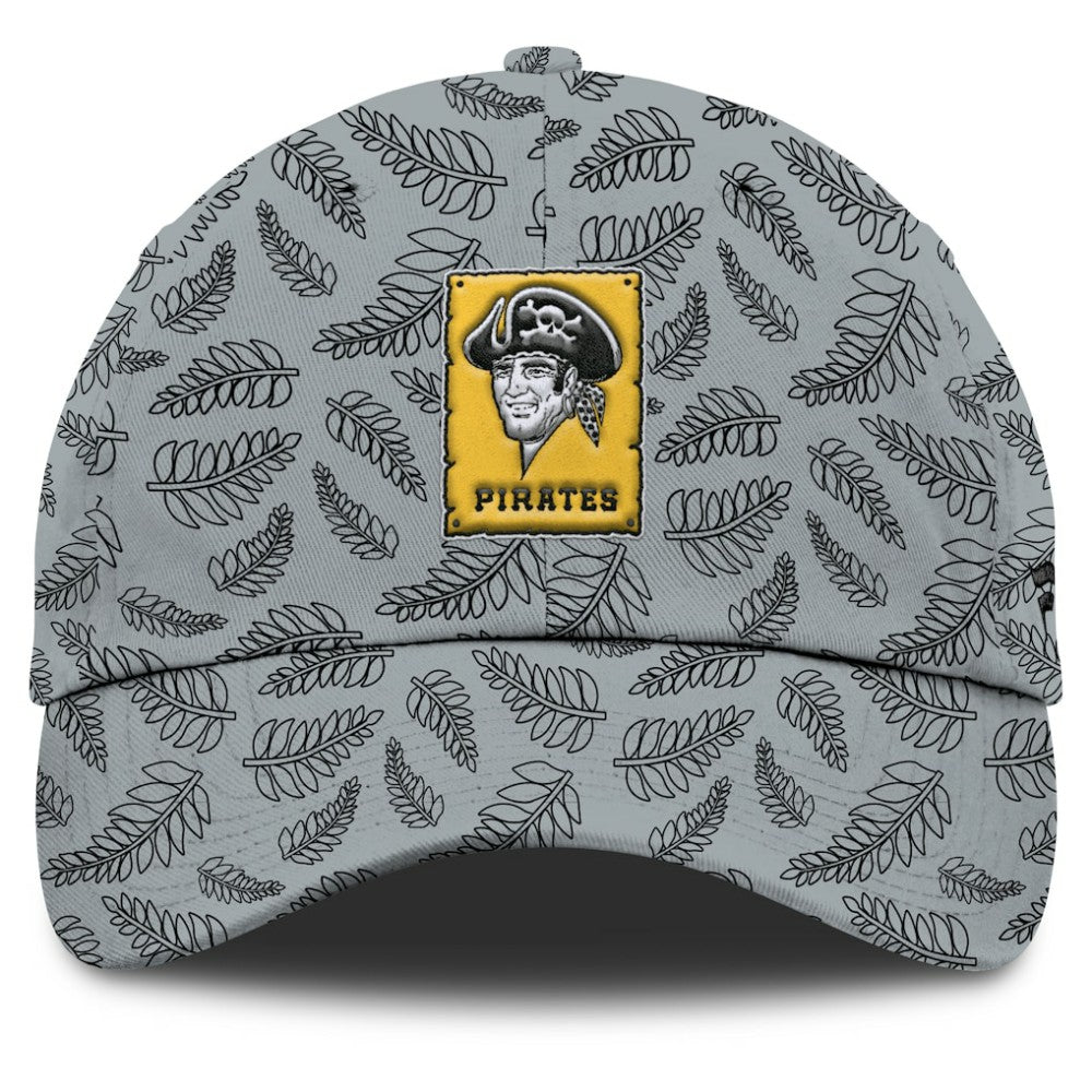 Pittsburgh Pirates Women's Cooperstown Collection Shift Adjustable Hat Gray