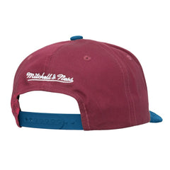 Colorado Avalanche Mitchell & Ness May Flowers Pro Crown Adjustable Hat Burgundy/Blue