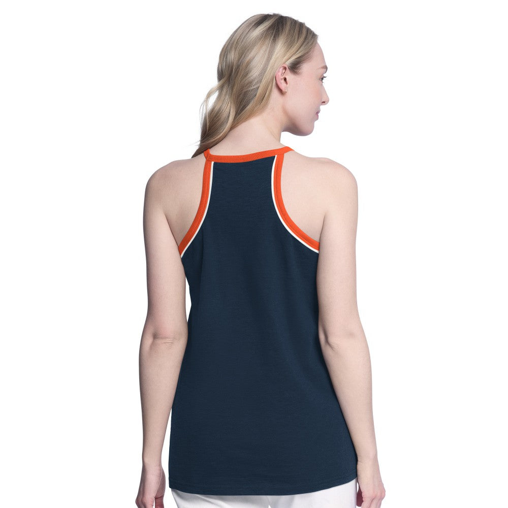 Houston Astros G-III 4Her by Carl Banks Women's Curveball Racerback Tank Top Navy