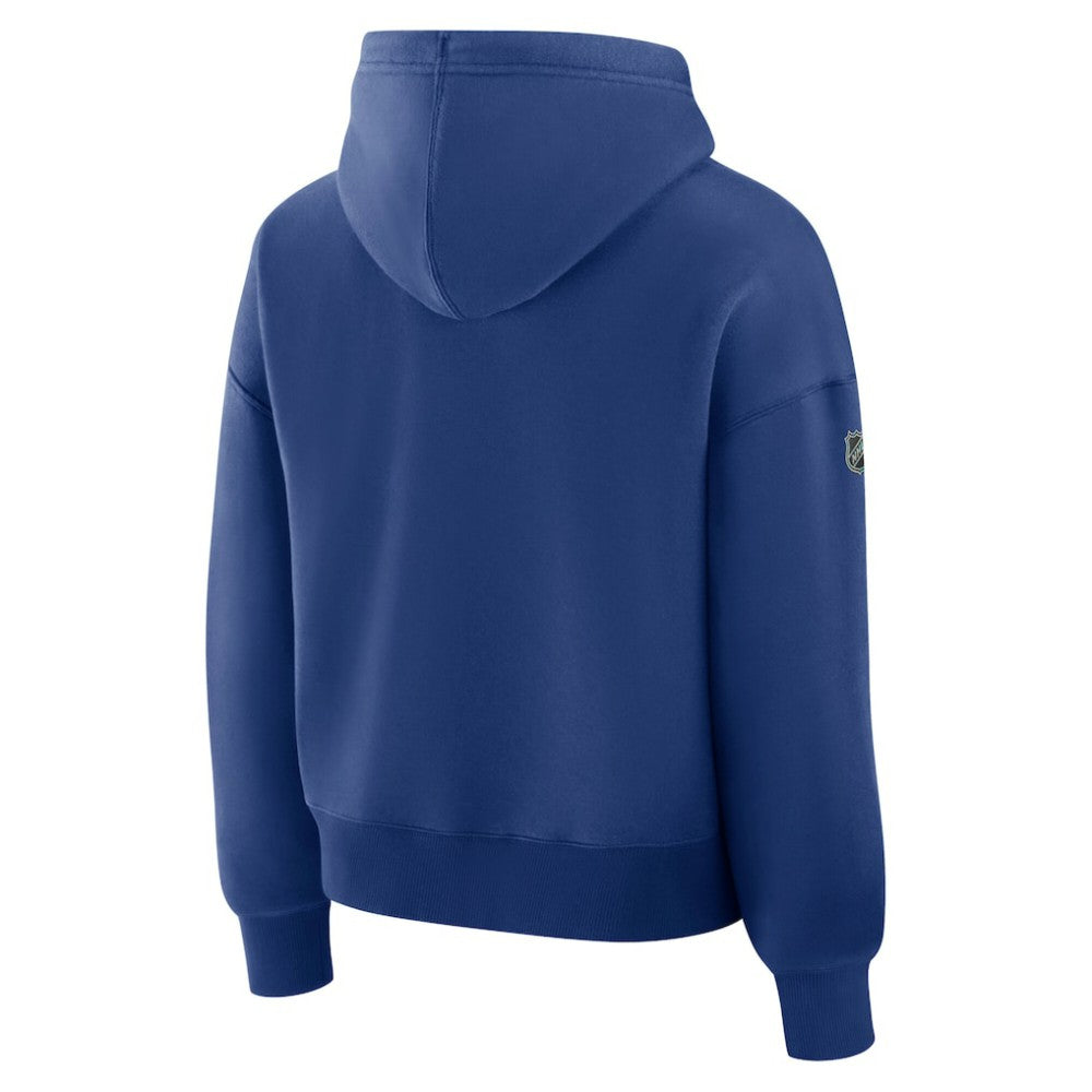 Toronto Maple Leafs Fanatics Women's Authentic Pro Primary Pullover Hoodie Blue