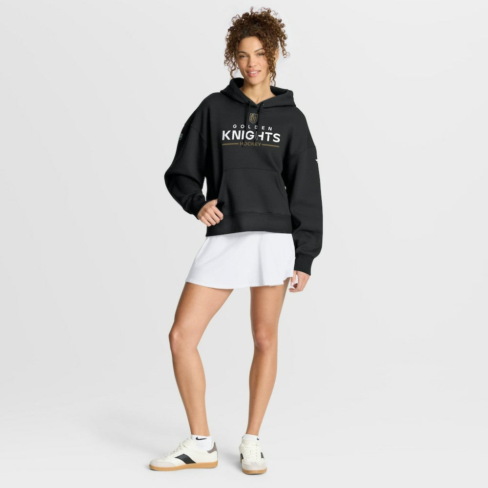 Vegas Golden Knights Fanatics Women's Authentic Pro Primary Pullover Hoodie Black