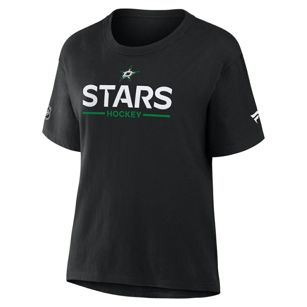 Dallas Stars Fanatics Women's Authentic Pro Primary T-Shirt Black