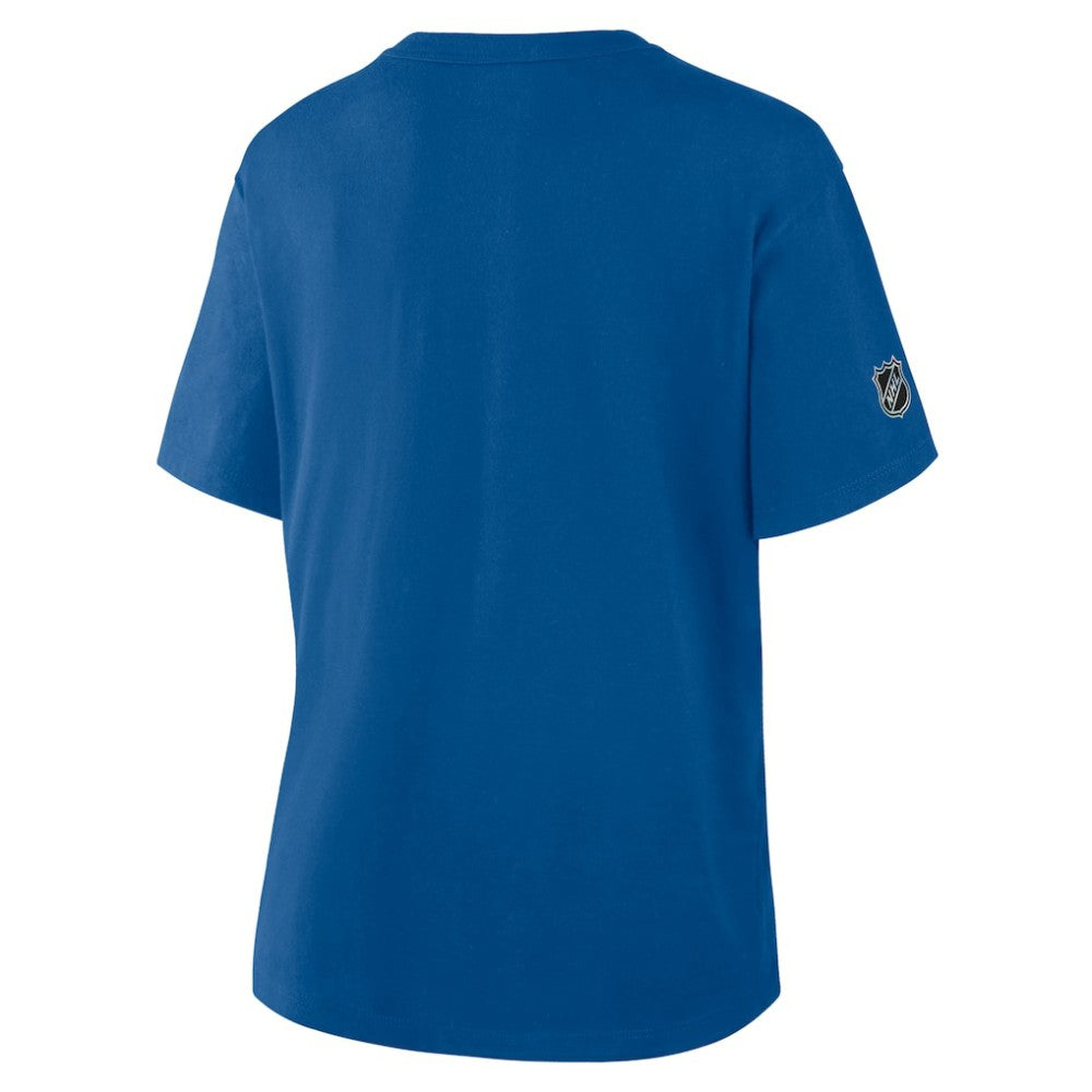 Colorado Avalanche Fanatics Women's Authentic Pro Primary T-Shirt Blue